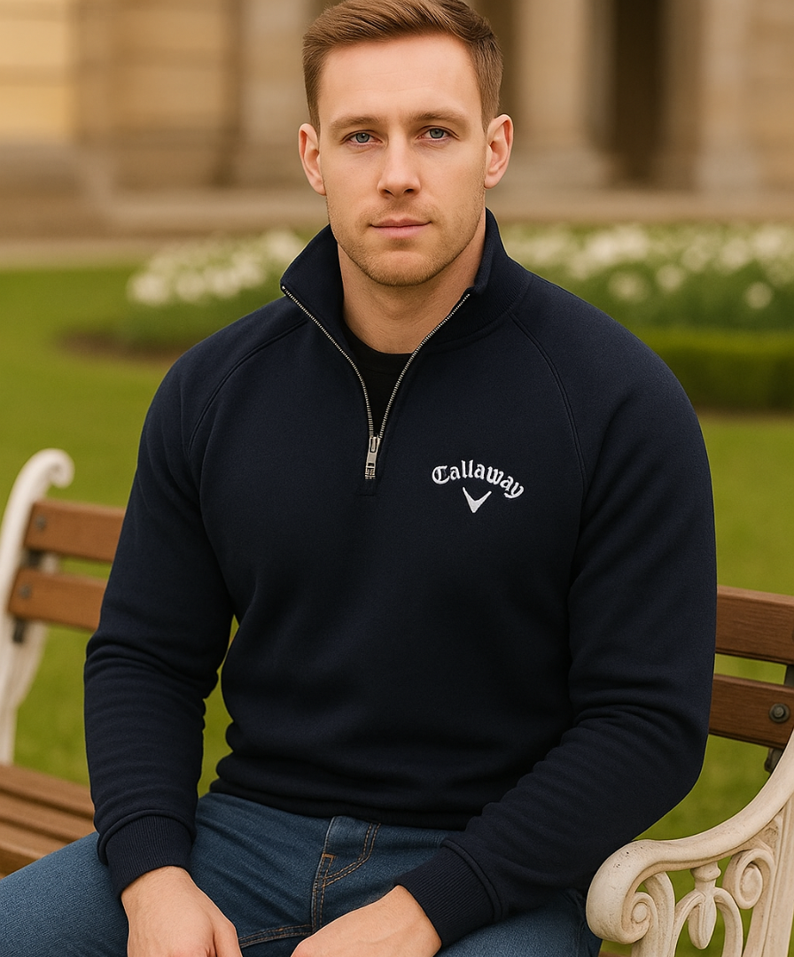 Callaway Heritage Half Zip Jumper
