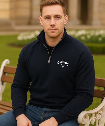 Callaway Heritage Half Zip Jumper